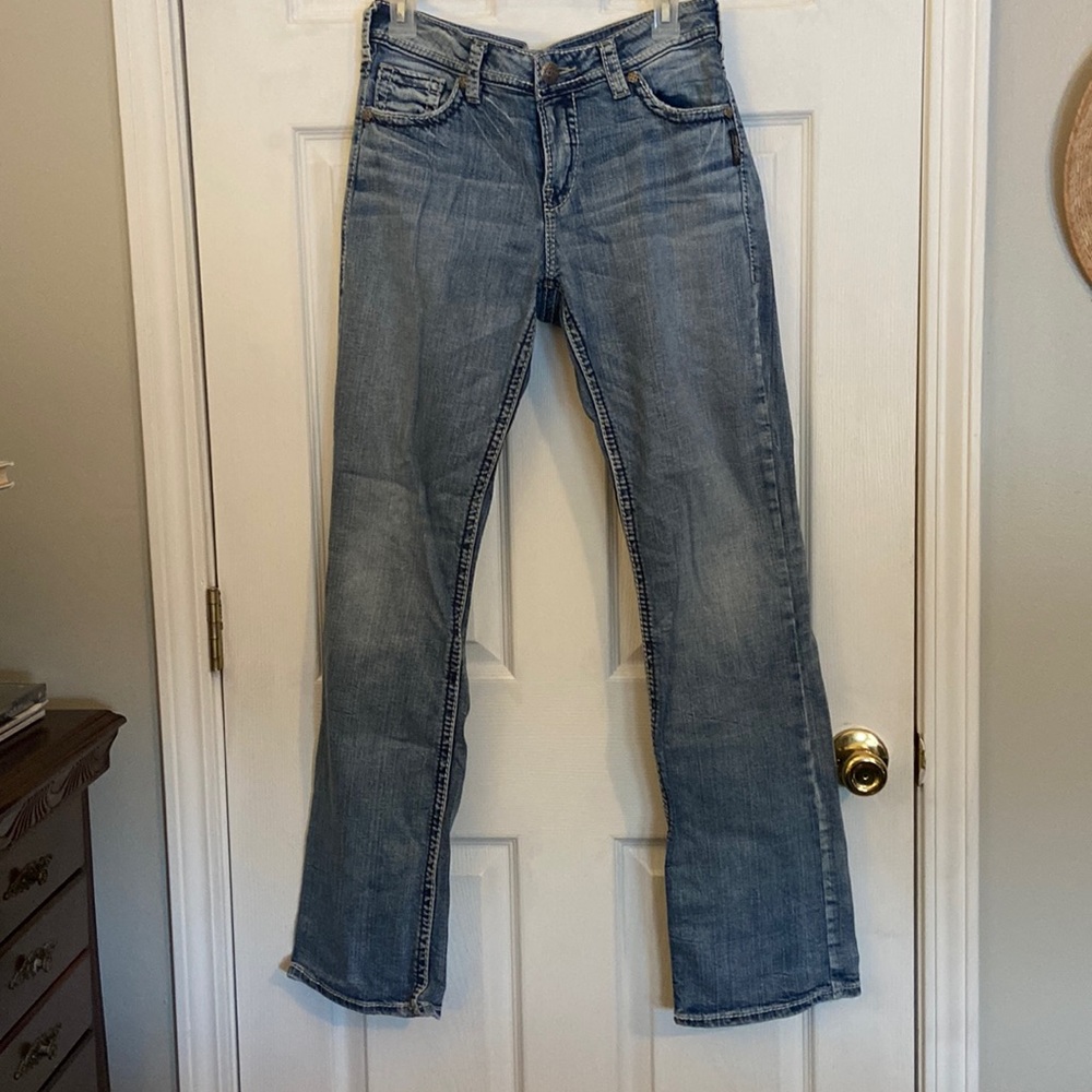 Silver jeans